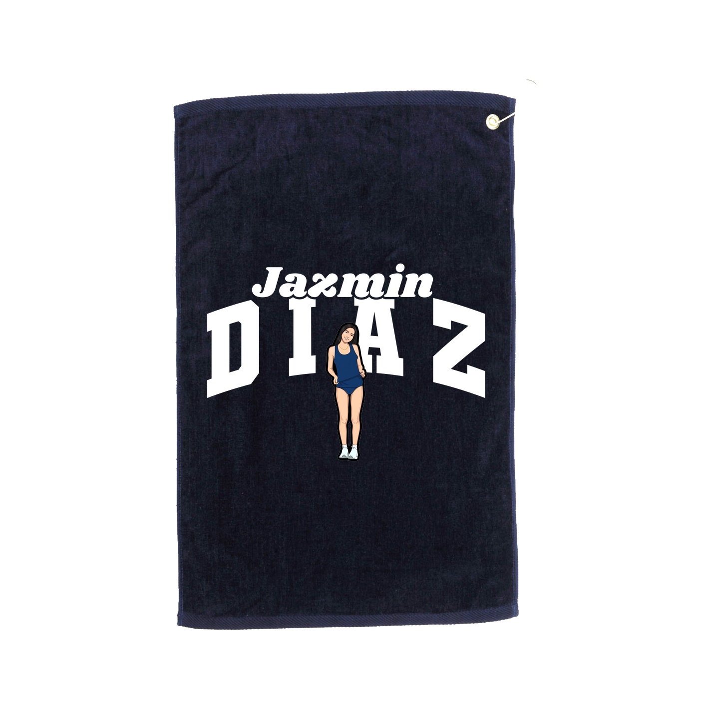 Golf Towel — Signature Arch in Navy