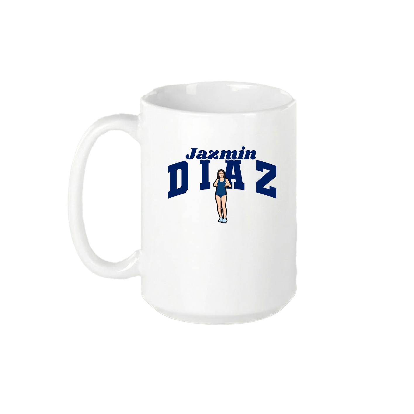 15oz Coffee Mug — Signature Arch in White