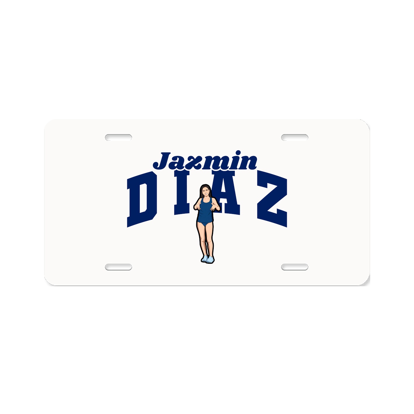 License Plate — Signature Arch in Classic