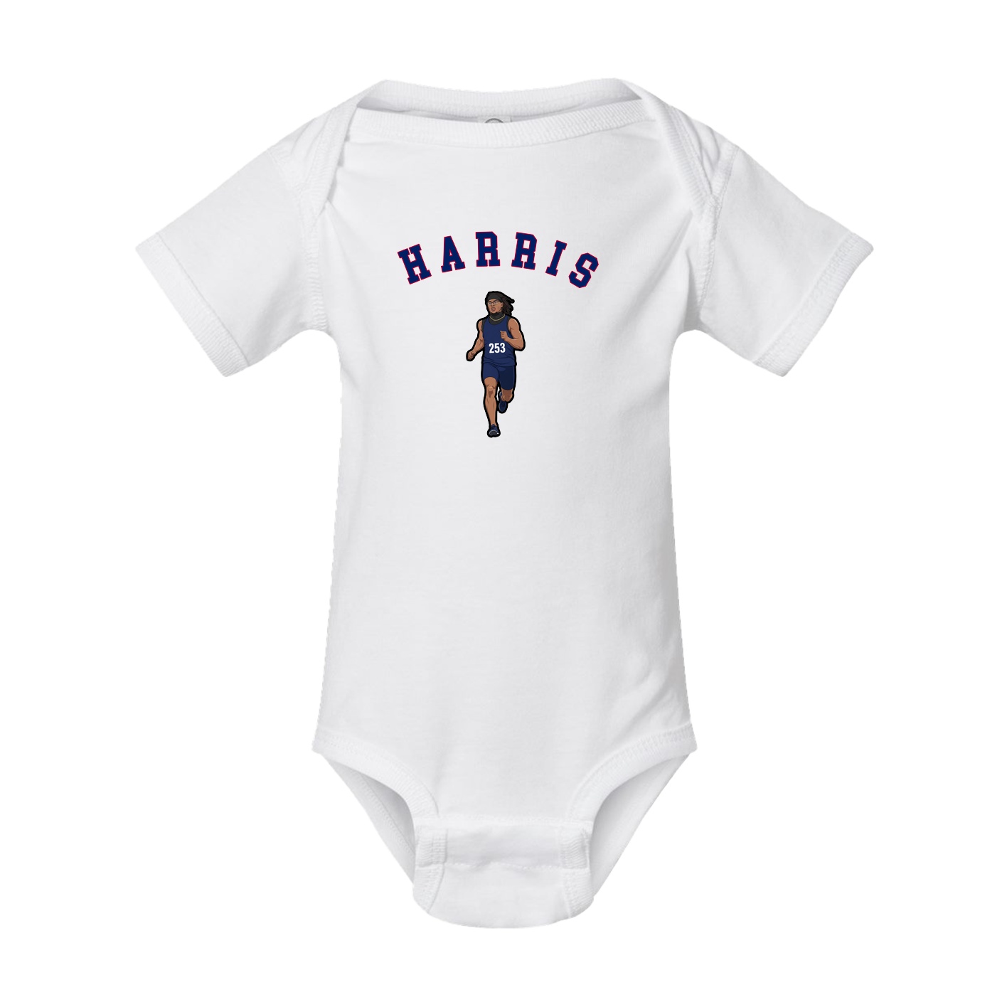 Baby Onesie — Shirsey Arch in White