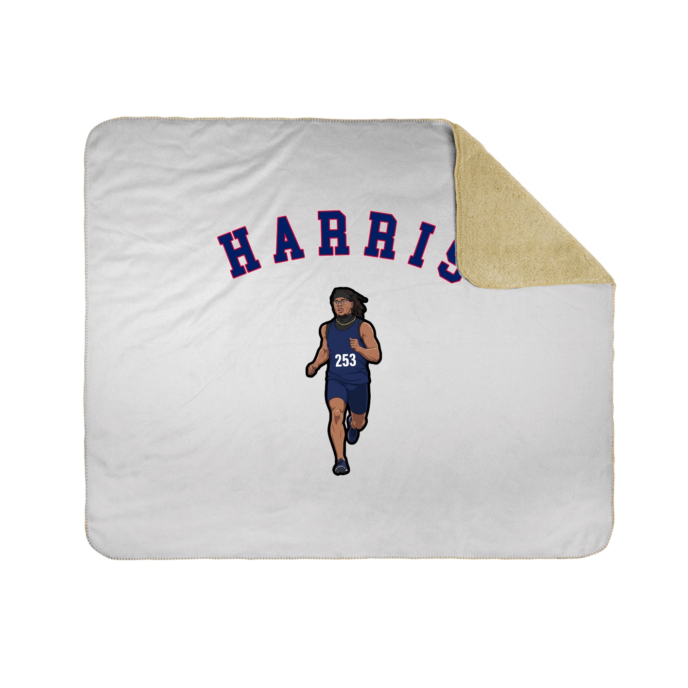 Throw Blanket — Shirsey Arch in White