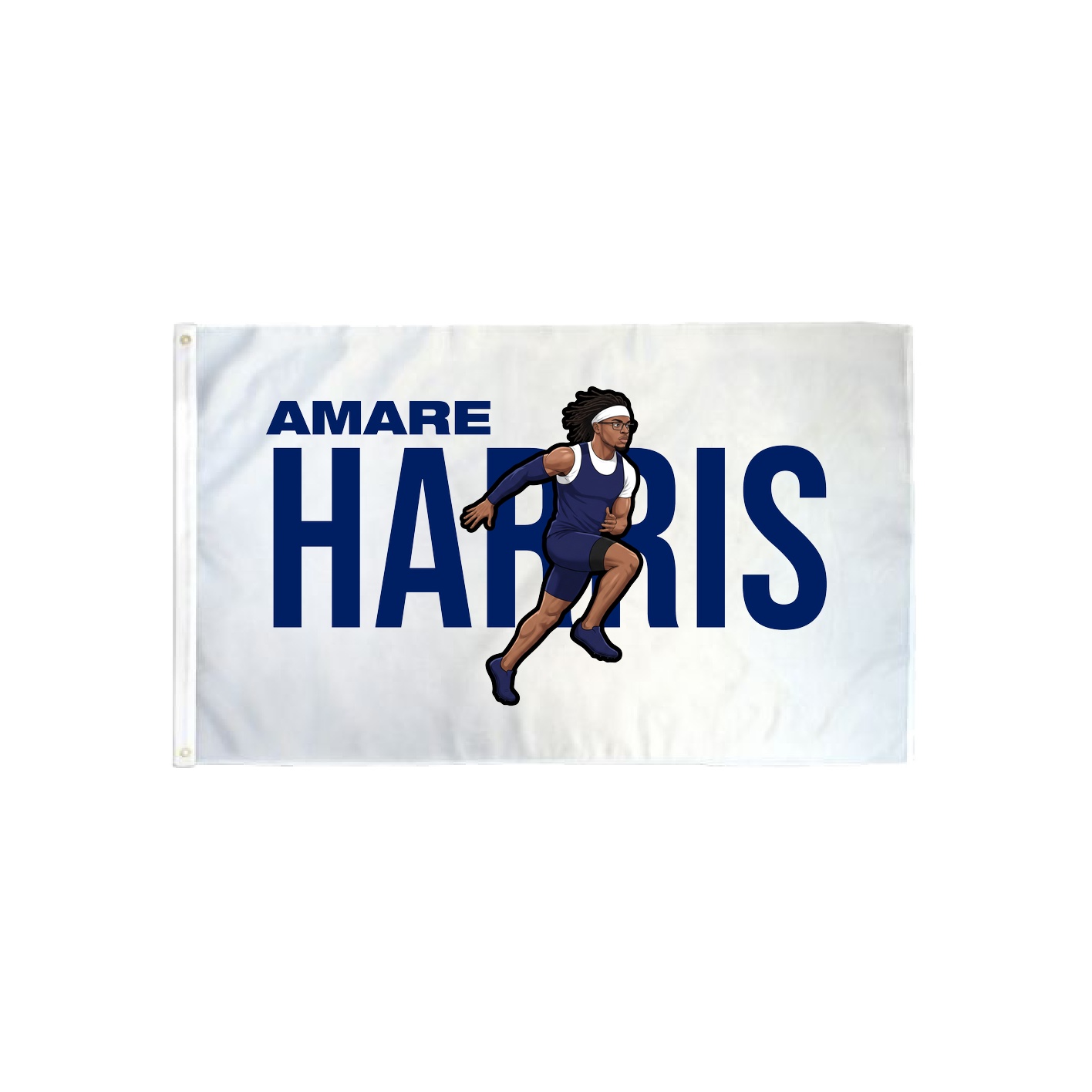 3x5 Flag — Player Name in Classic