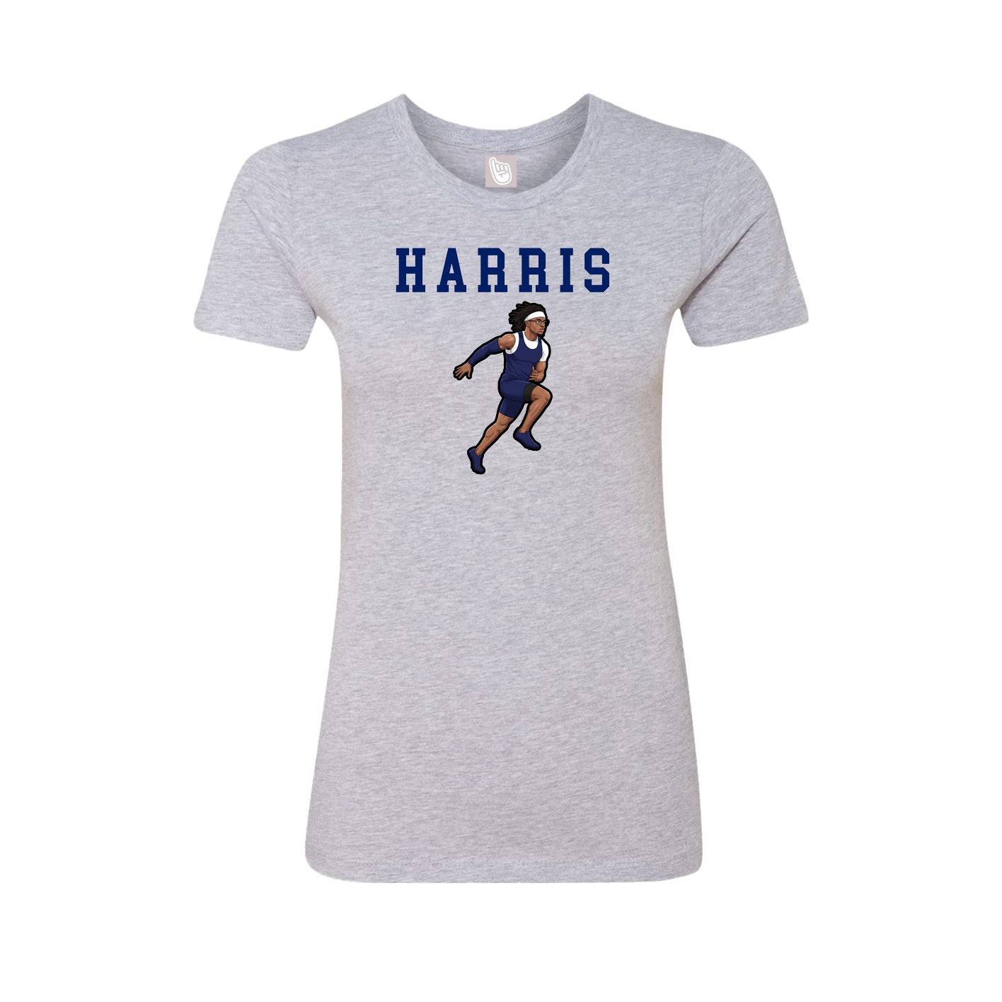 Fitted Women's Tee — Shirsey in Grey