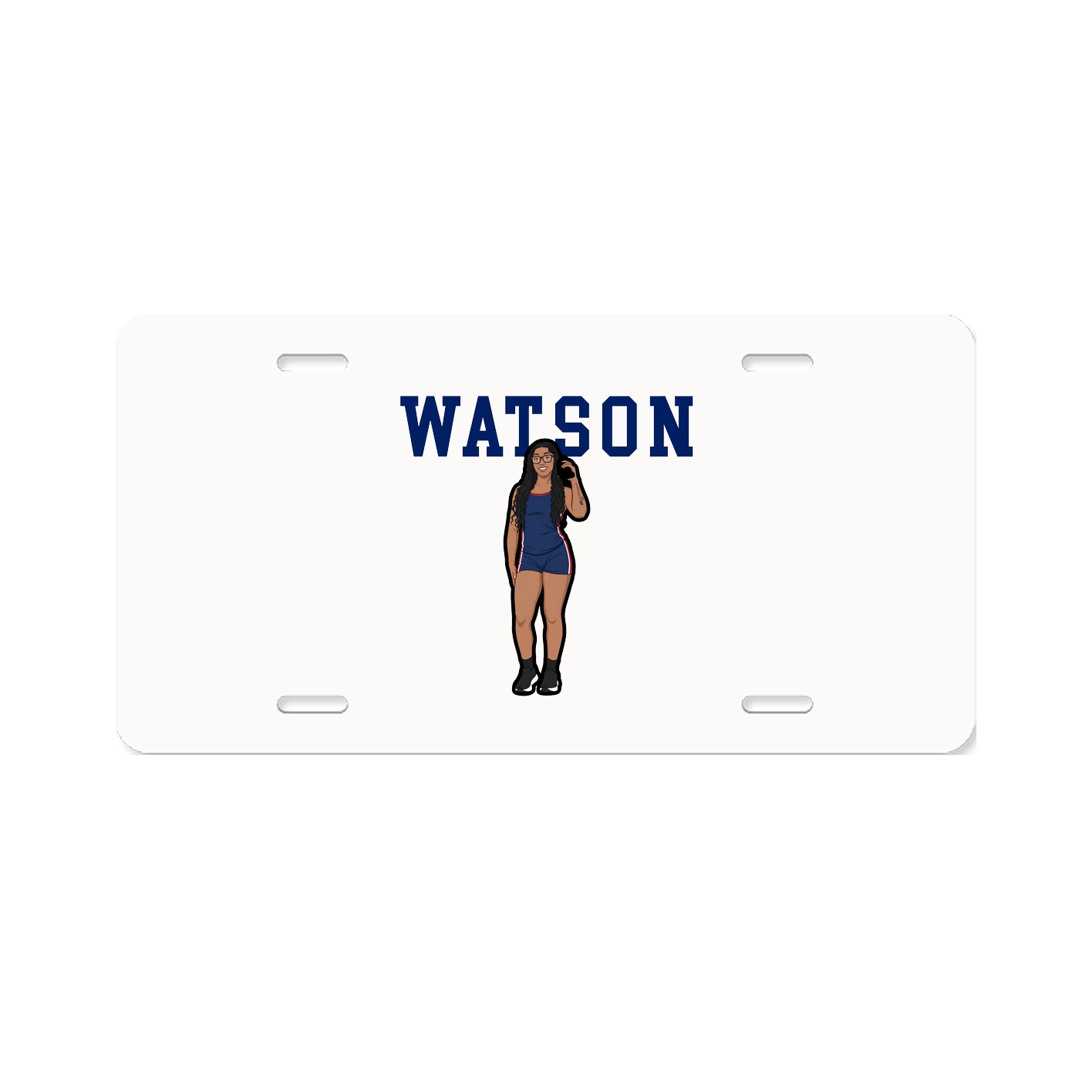 License Plate — Shirsey in Classic