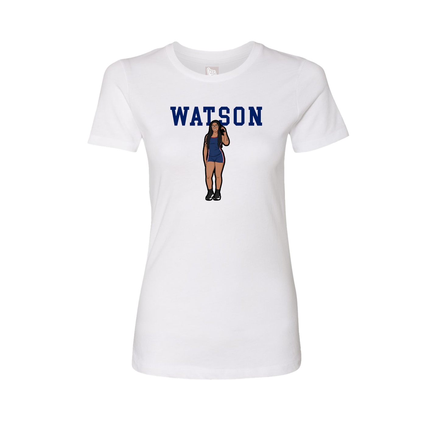 Fitted Women's Tee — Shirsey in White