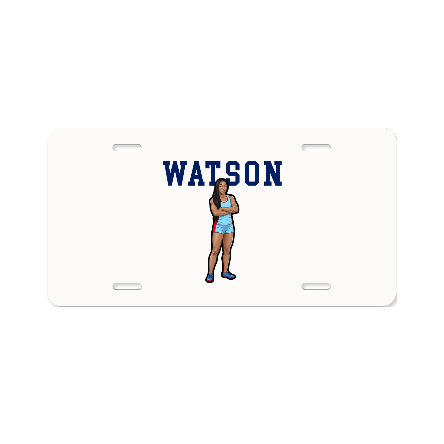 License Plate — Shirsey in Classic