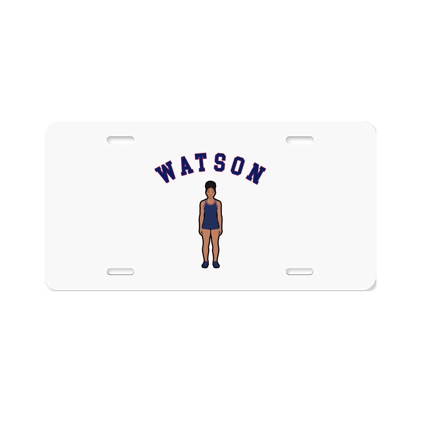 License Plate — Shirsey Arch in Classic