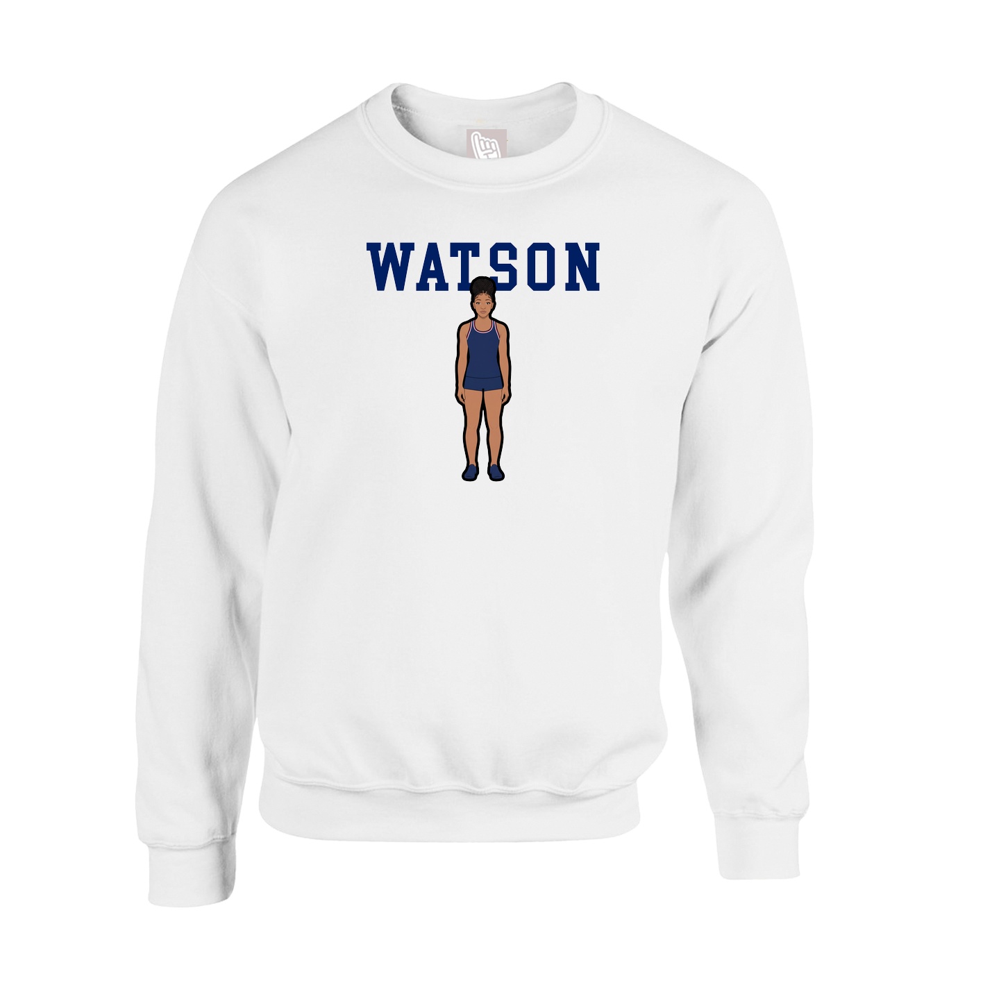 Fleece Crew — Shirsey in White