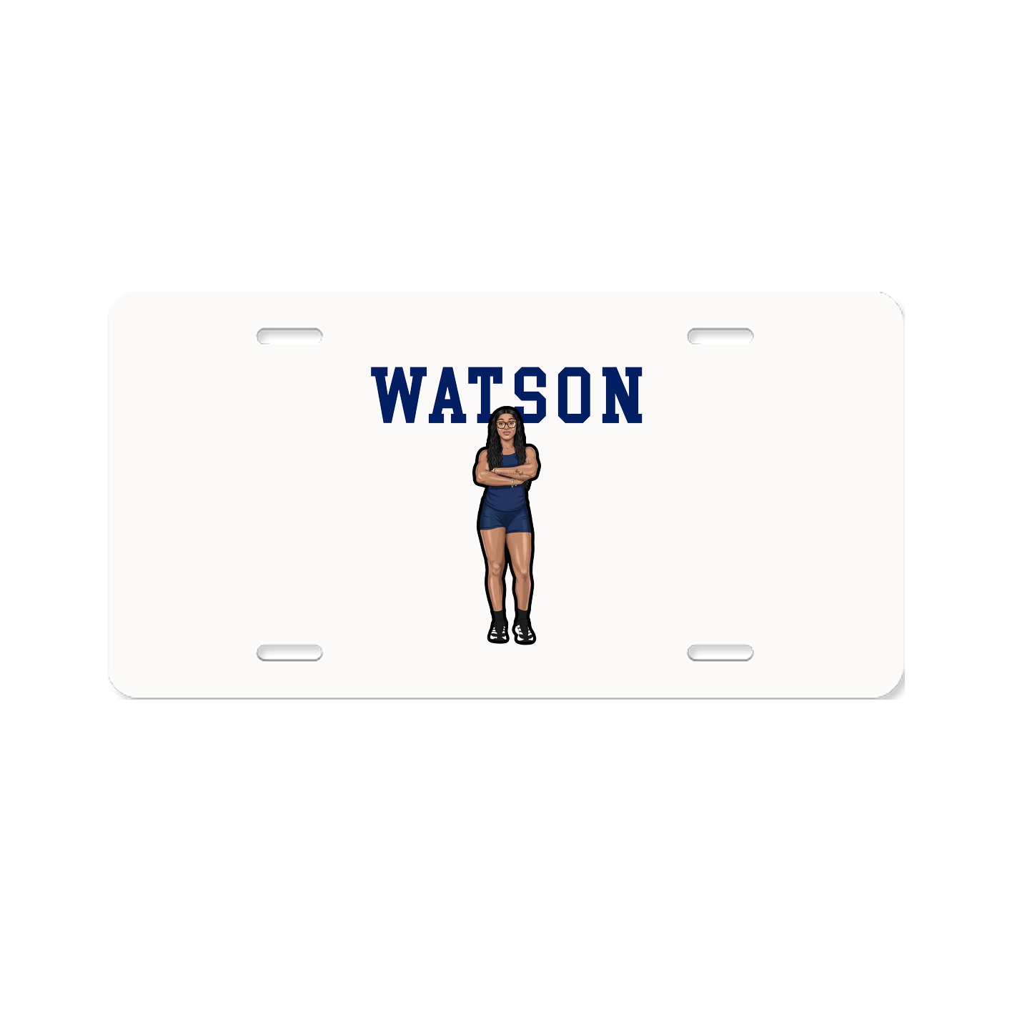 License Plate — Shirsey in Classic