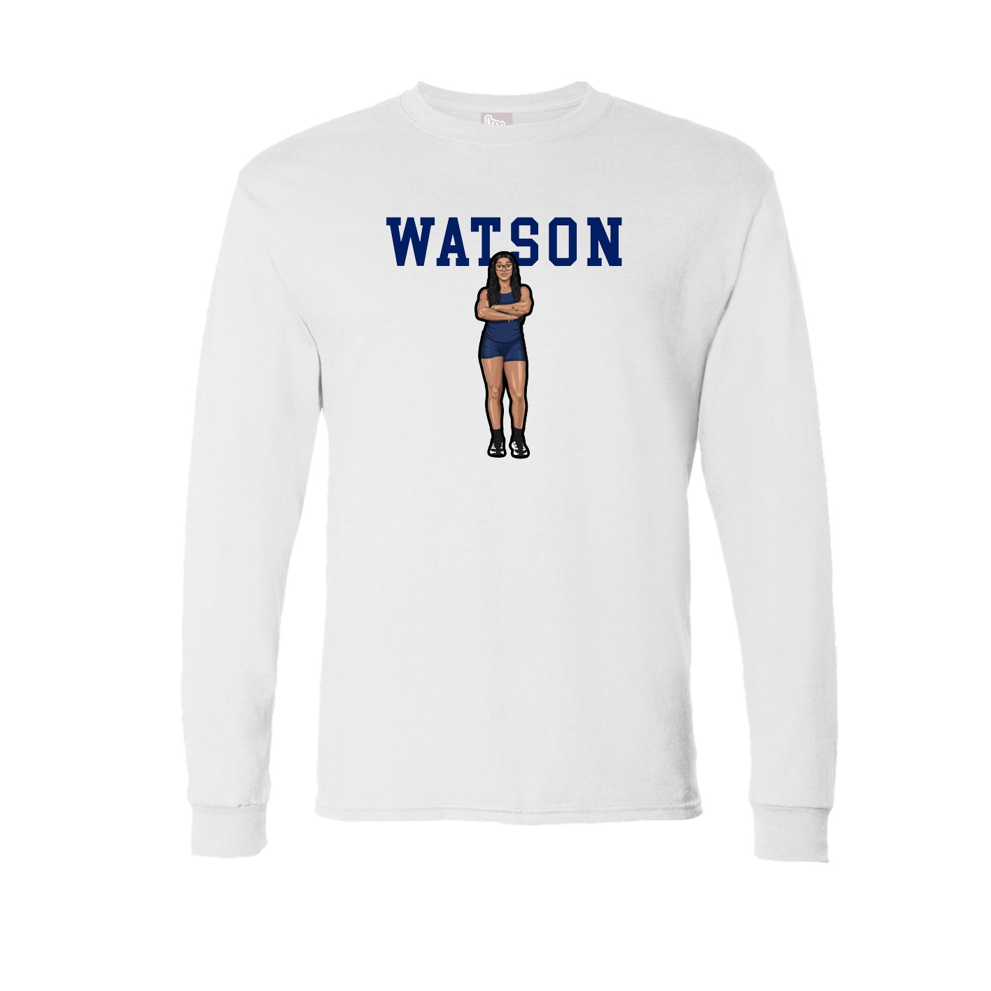 Long Sleeve Tee — Shirsey in White