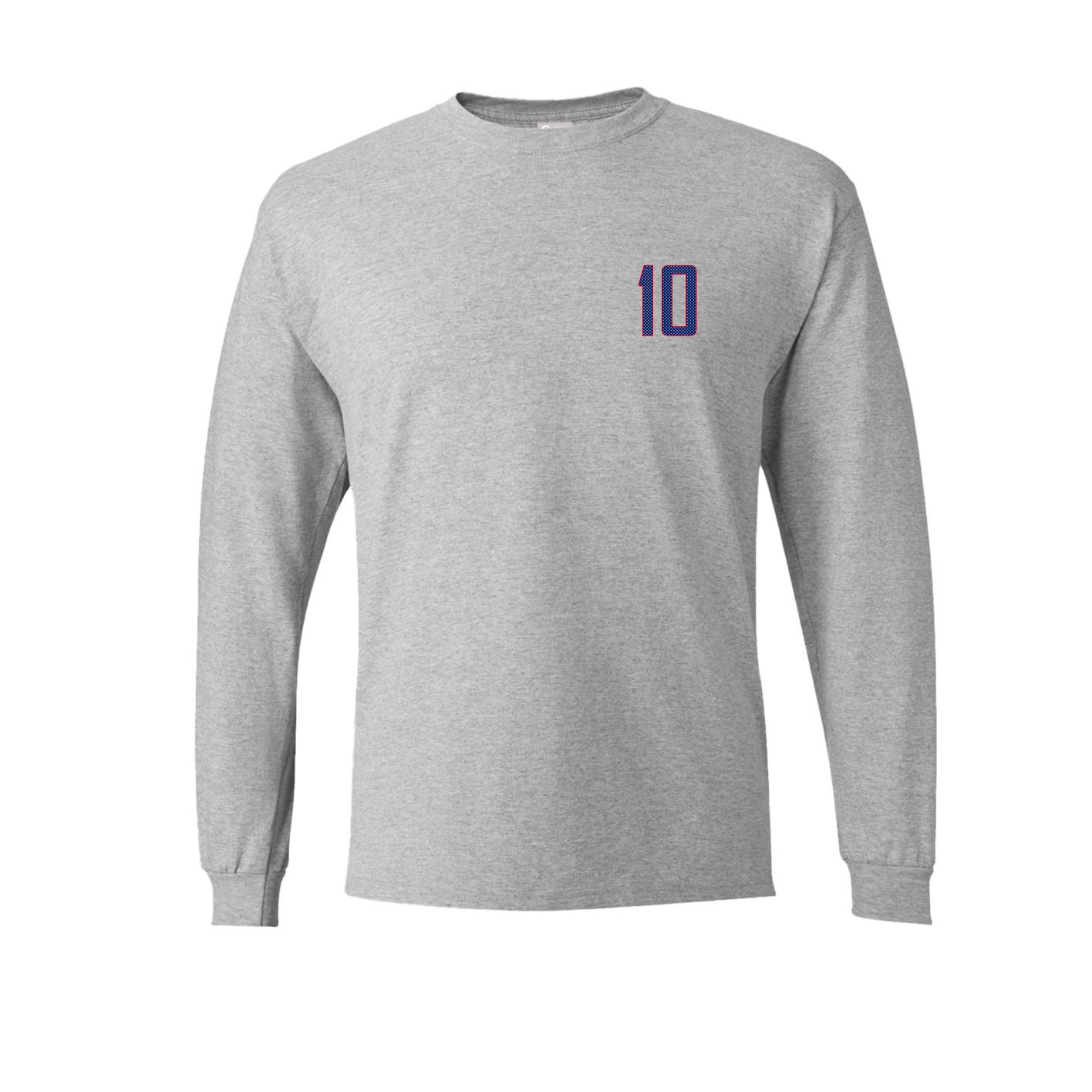 Long Sleeve Tee — Front Shirsy in Grey