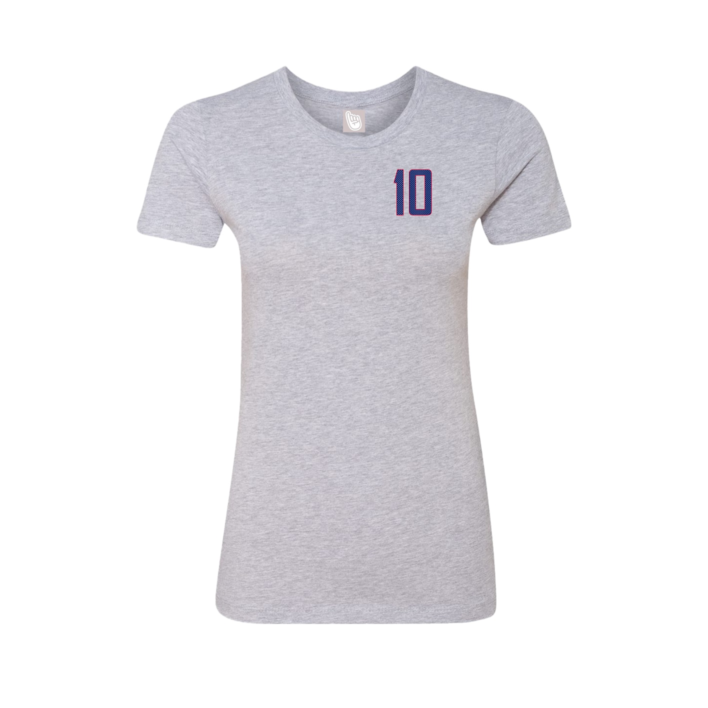Womens Tee — Front Shirsy in Grey