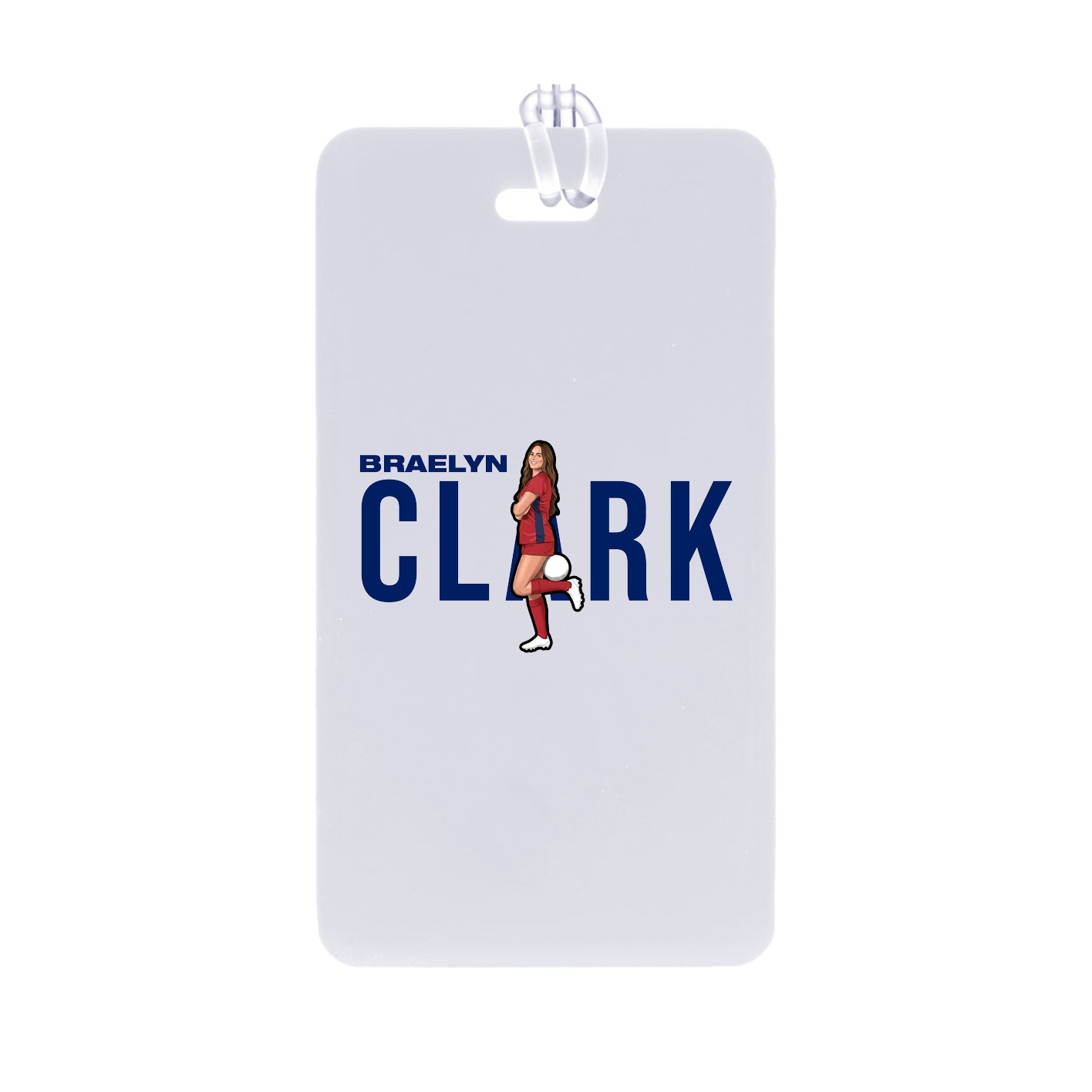Bag Tag — Player Name in Classic