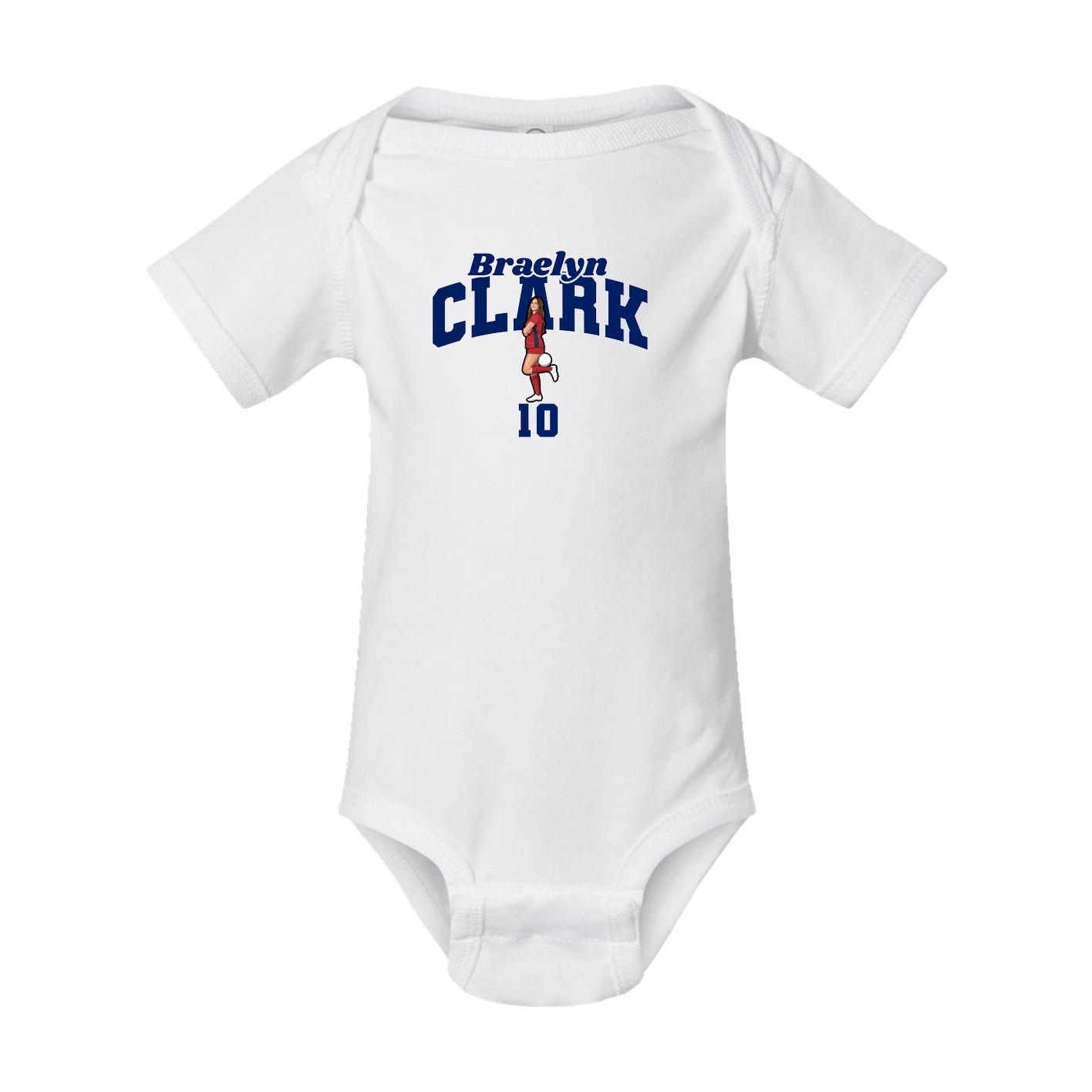 Baby Onesie — Signature Arch in White