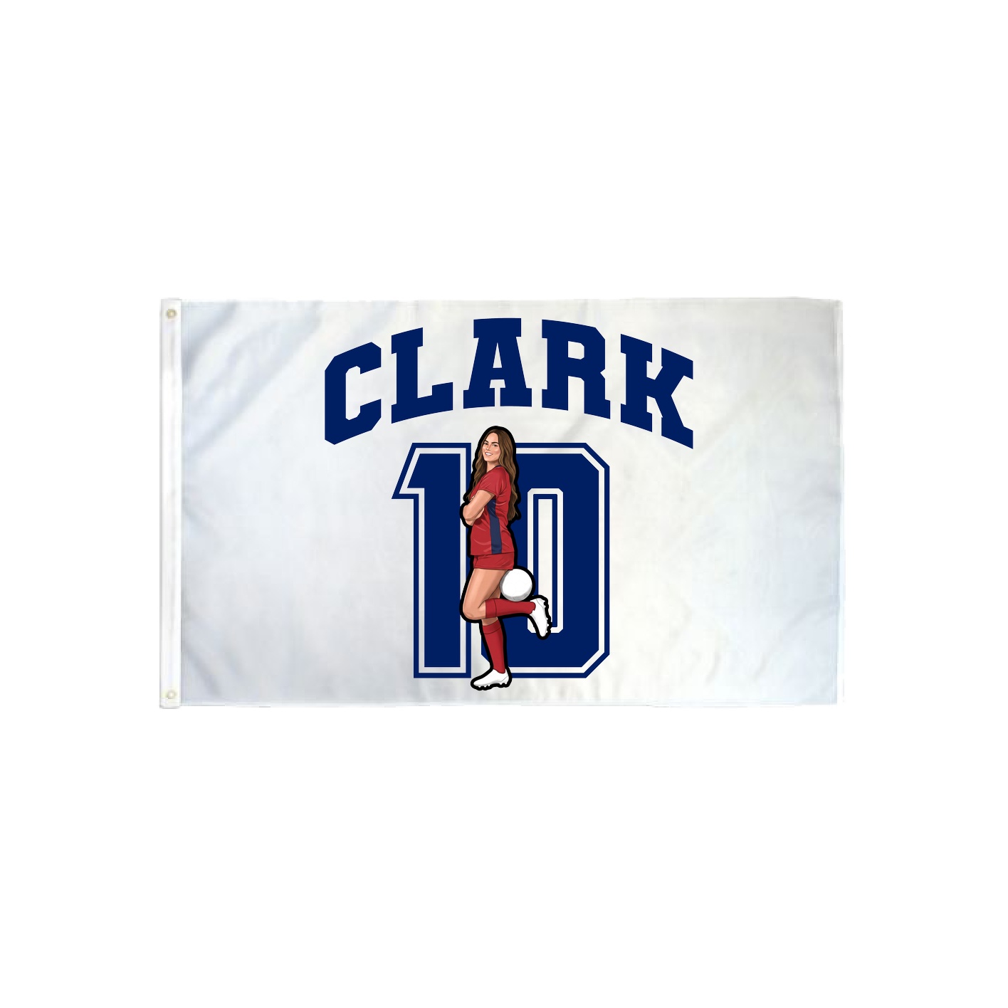 3x5 Flag — Number in Classic