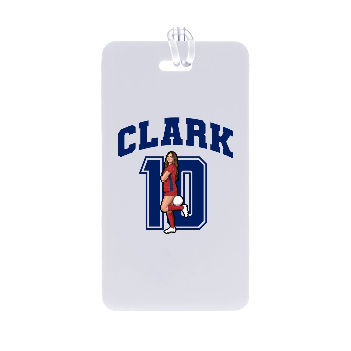 Bag Tag — Number in Classic