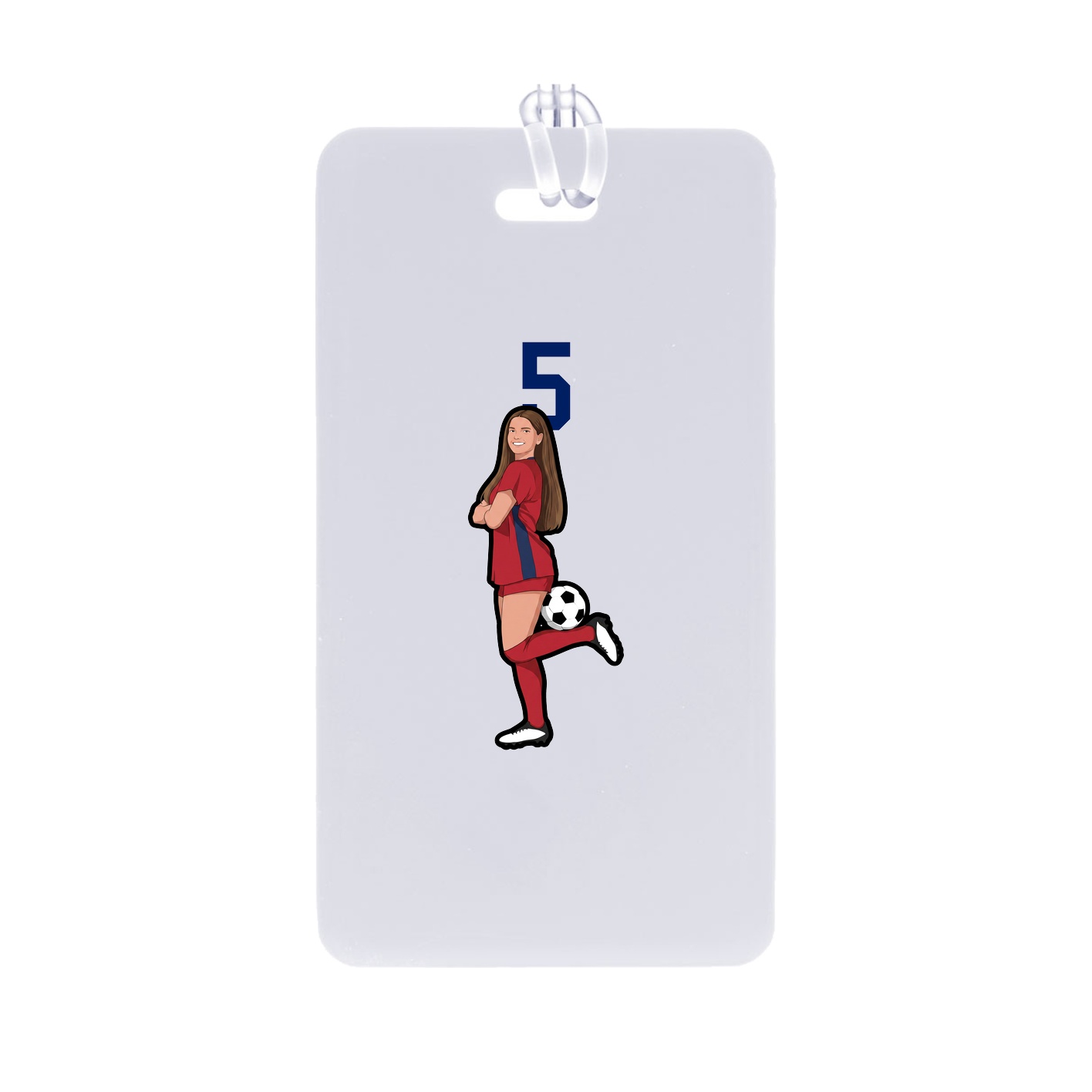 Bag Tag — Number Top in Classic