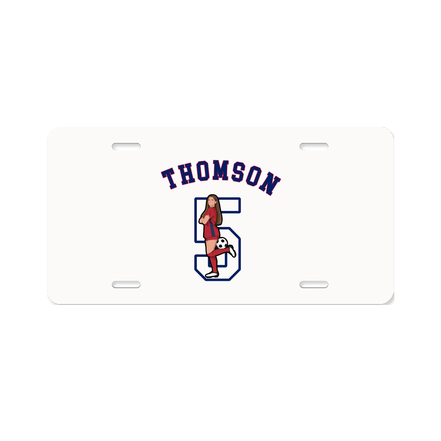 License Plate — Shirsey Arch in Classic