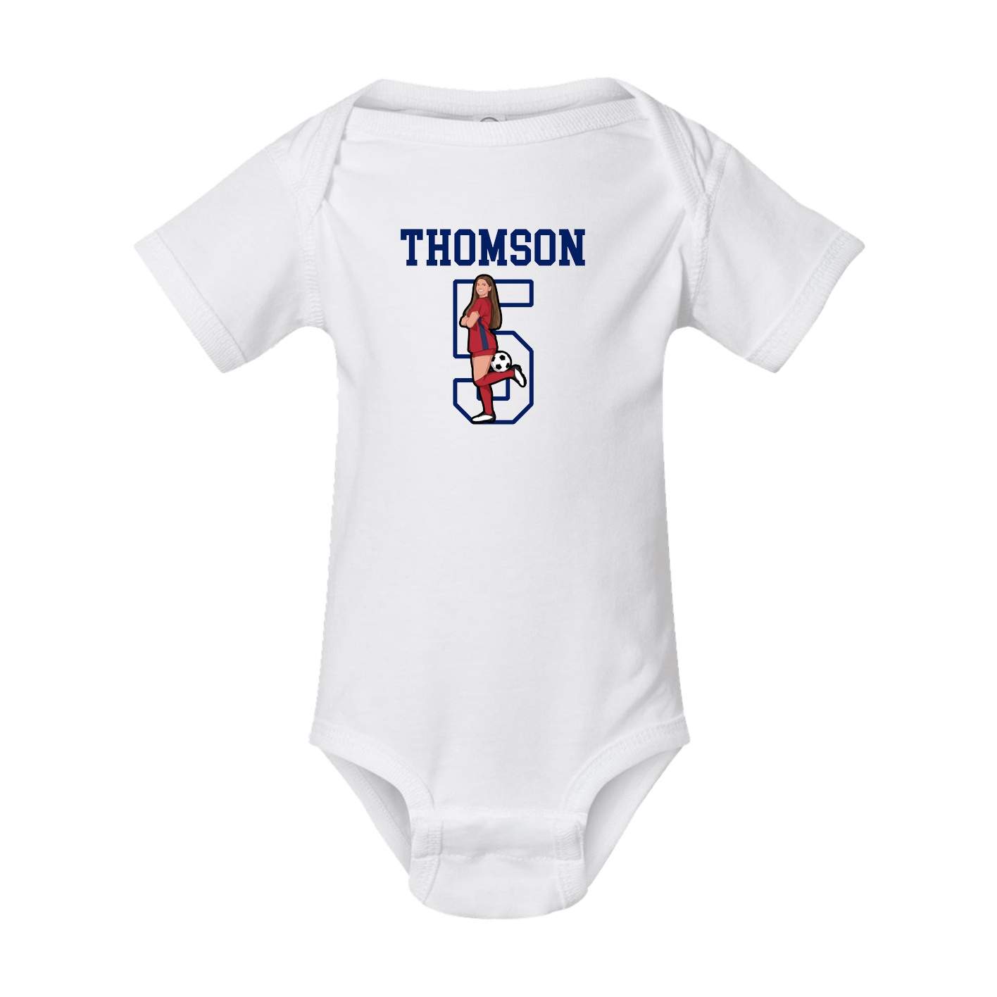 Baby Onesie — Shirsey in White