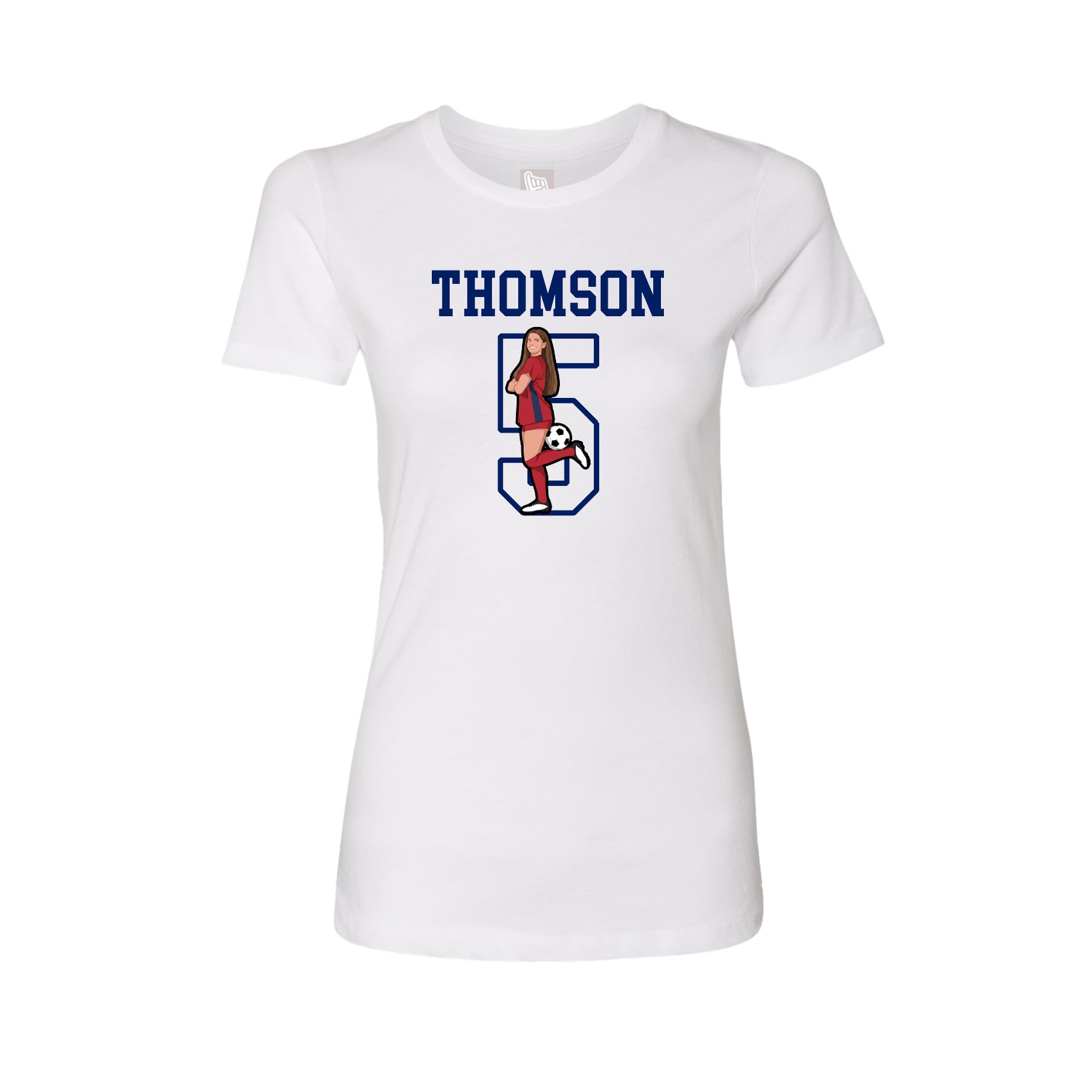 Fitted Women's Tee — Shirsey in White