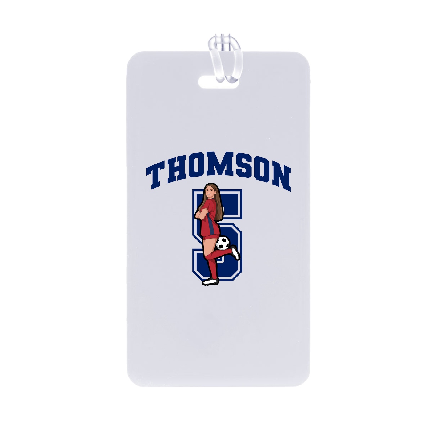 Bag Tag — Number in Classic