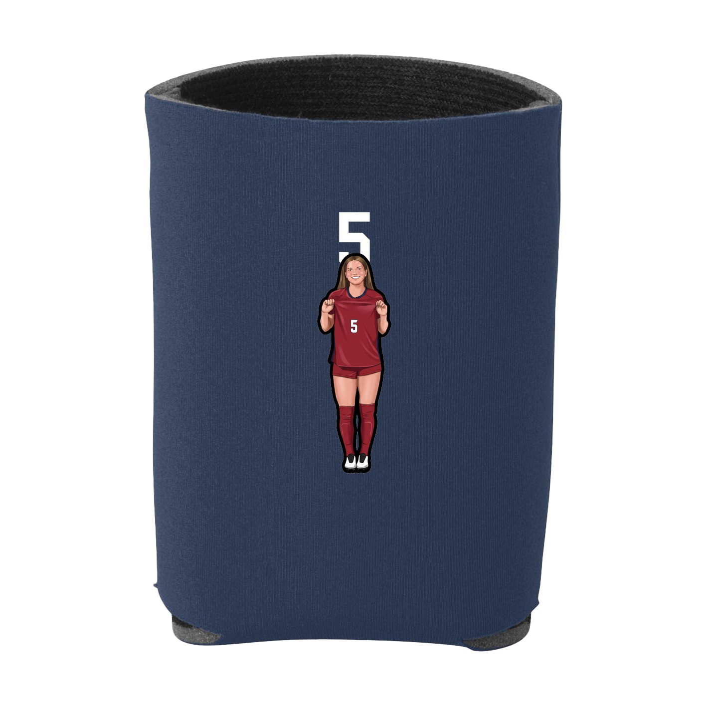 Can Holder — Number Top in Navy