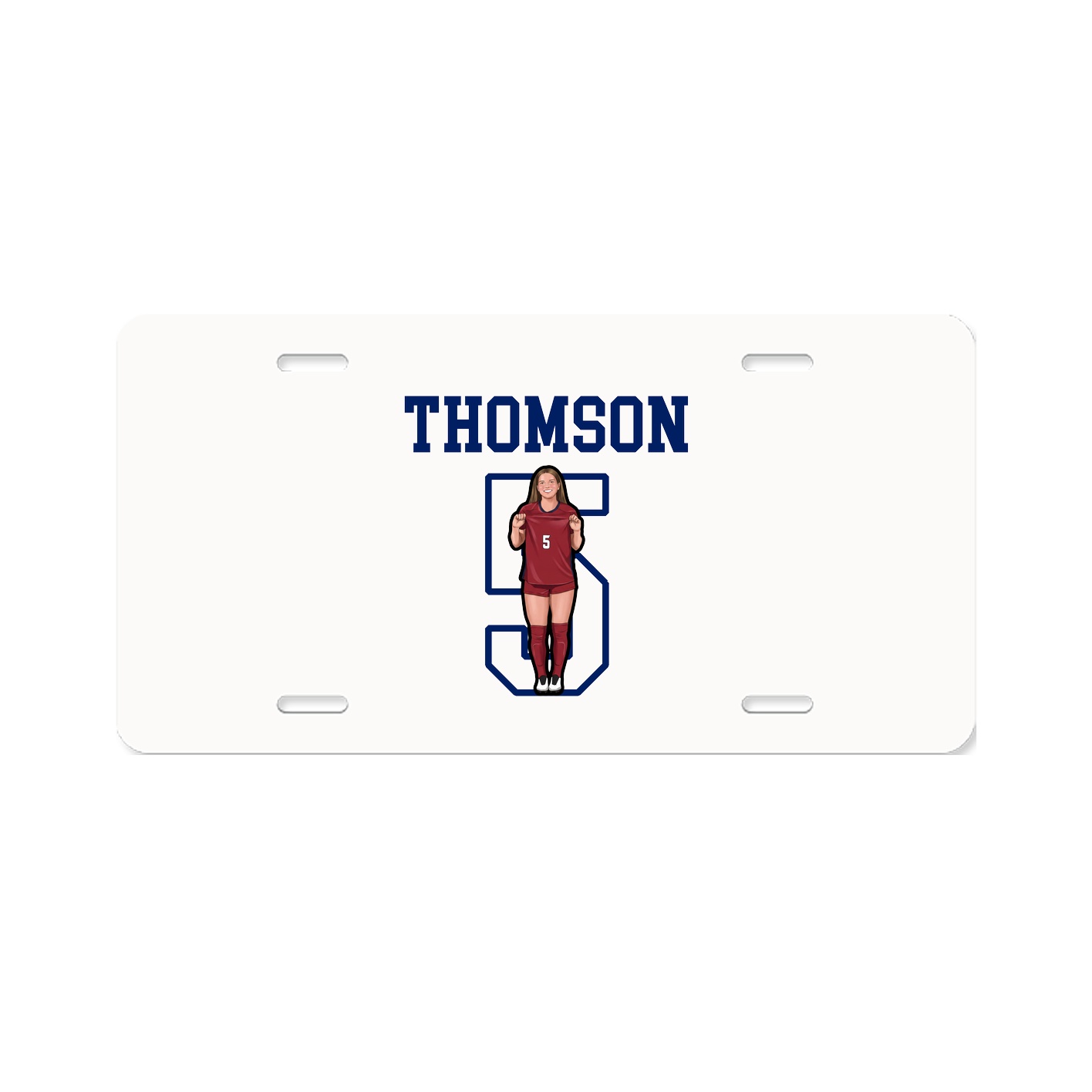 License Plate — Shirsey in Classic