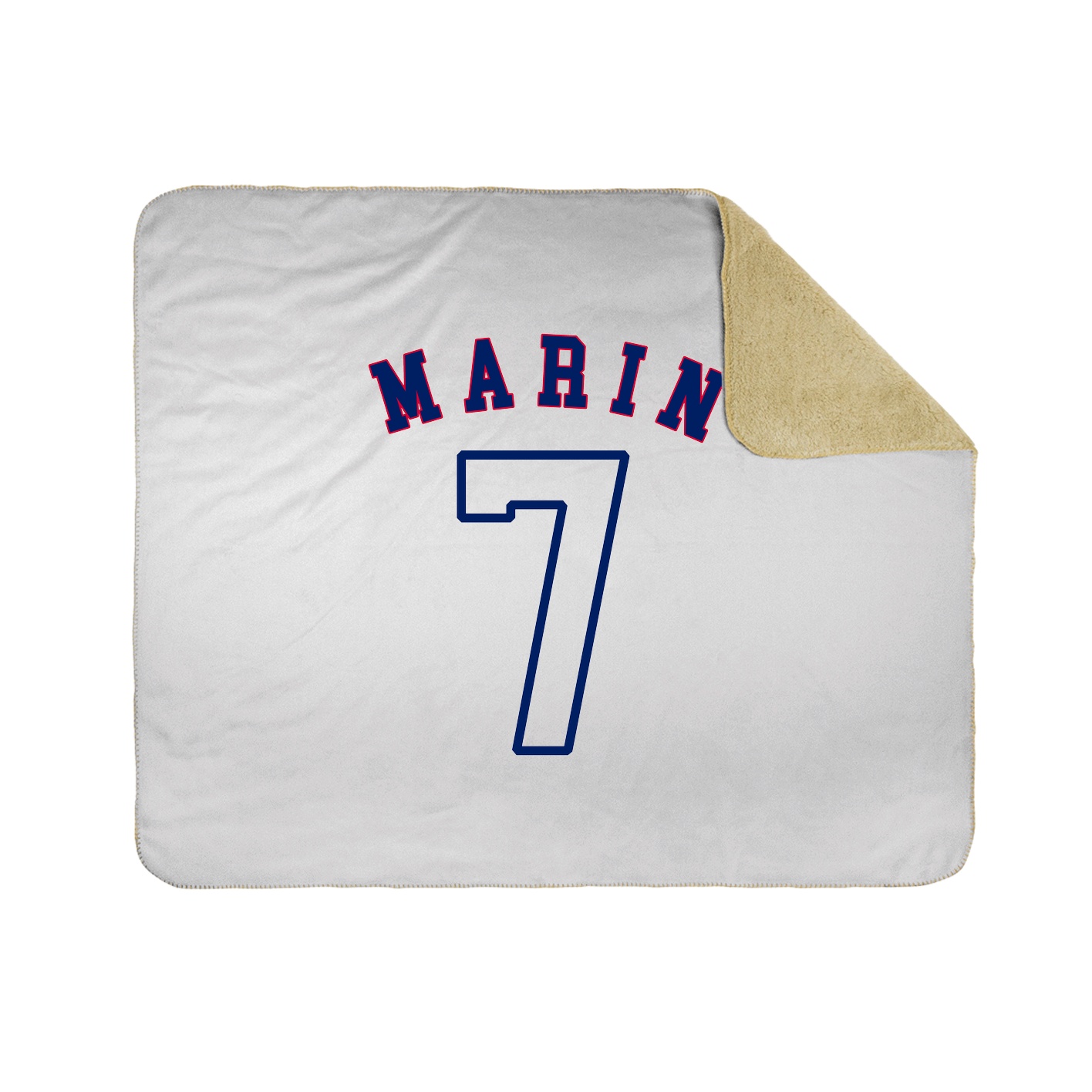 Throw Blanket — Shirsey Arch in White