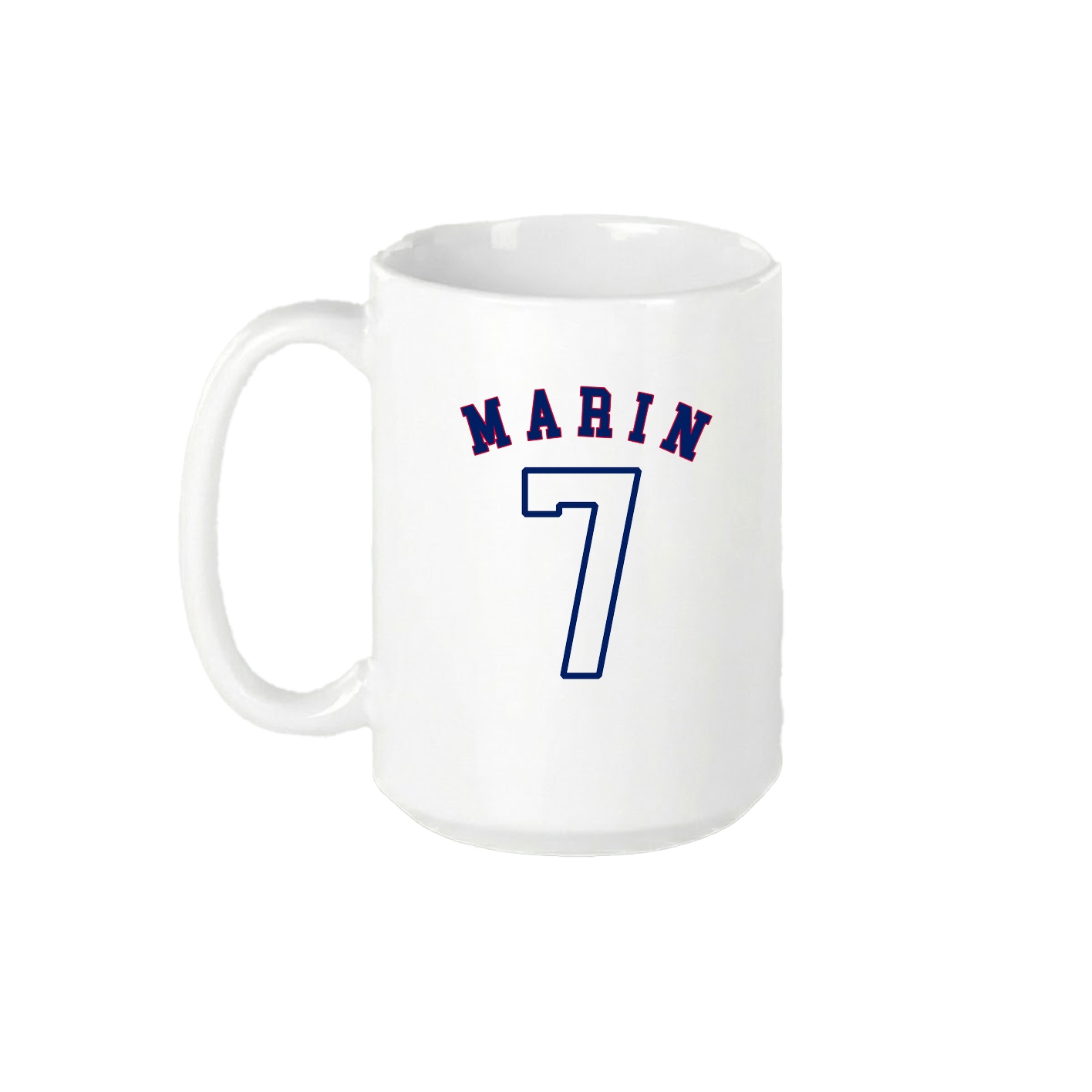 15oz Coffee Mug — Shirsey Arch in White