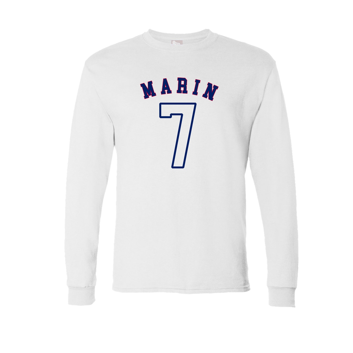 Long Sleeve Tee — Shirsey Arch in White