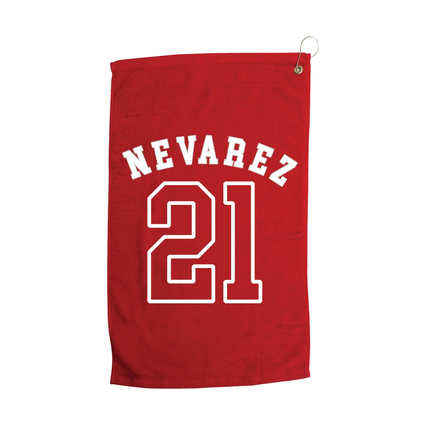 Golf Towel — Shirsey Arch in Red