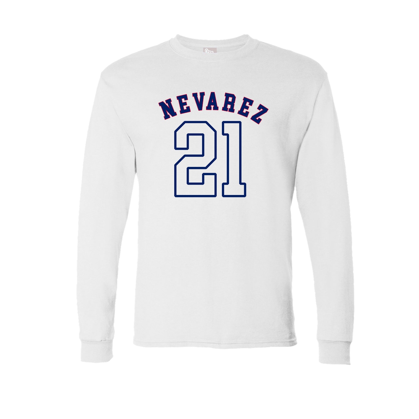 Long Sleeve Tee — Shirsey Arch in White