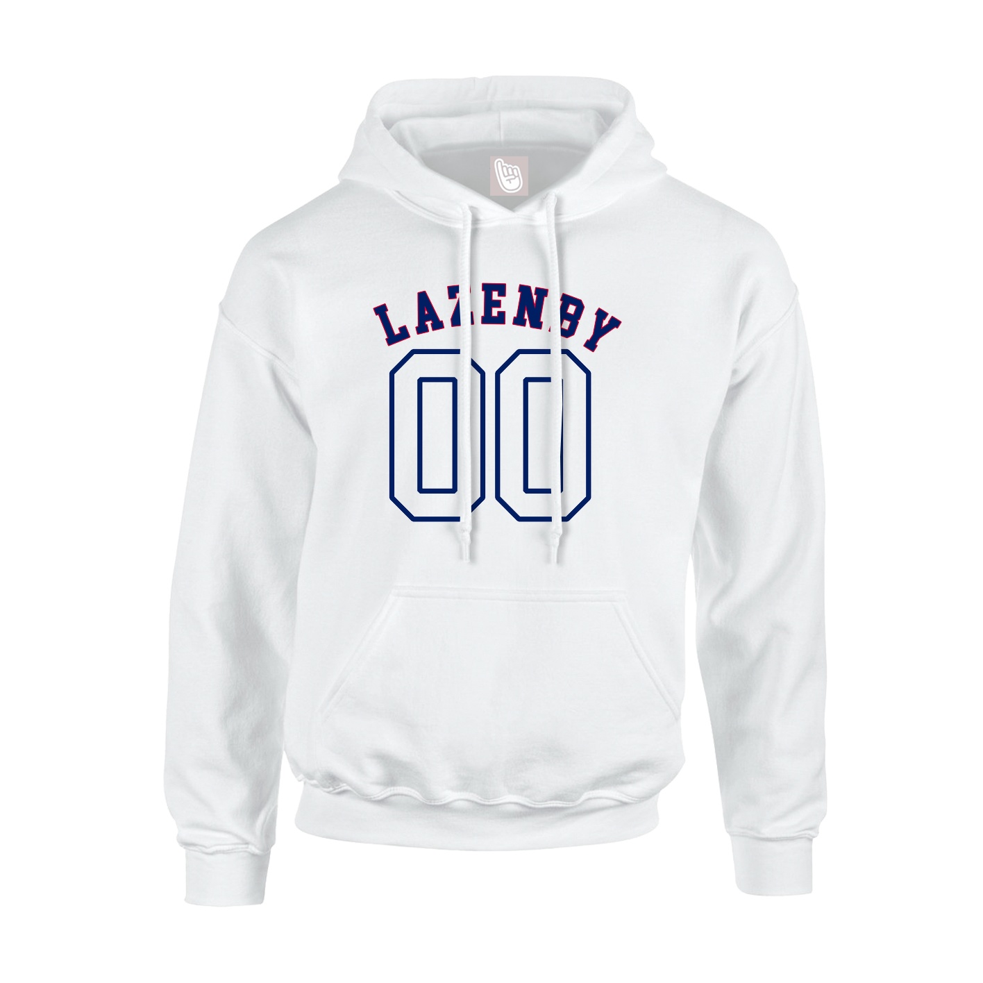 Youth Hoodie — Shirsey Arch in White