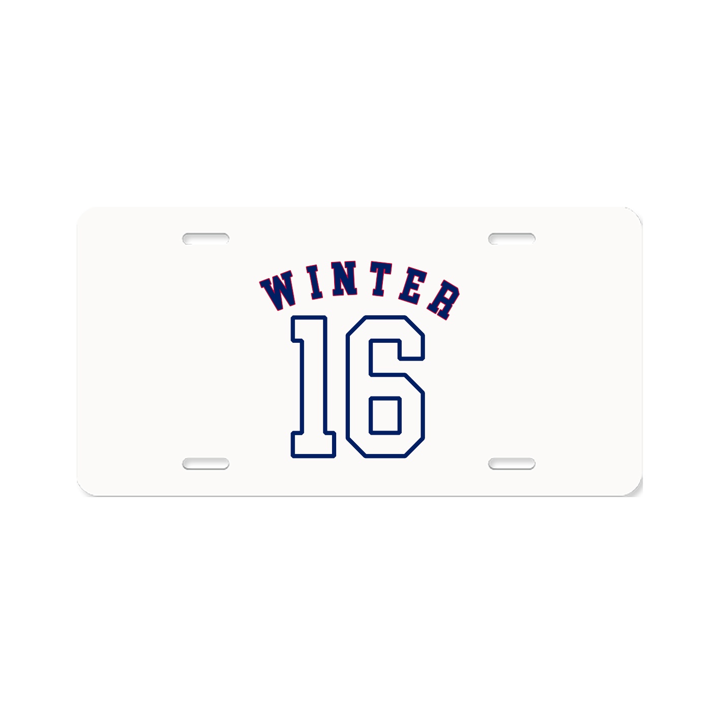 License Plate — Shirsey Arch in Classic