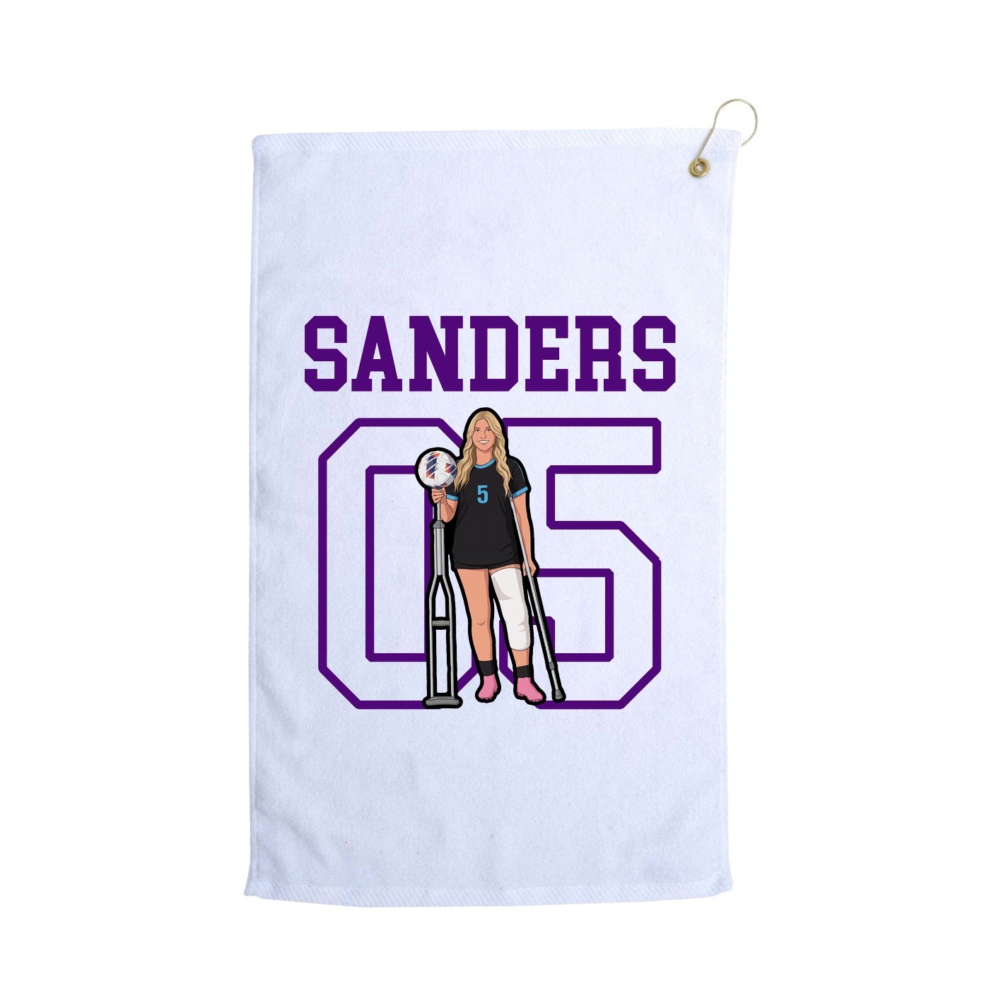 Golf Towel — Shirsey in White