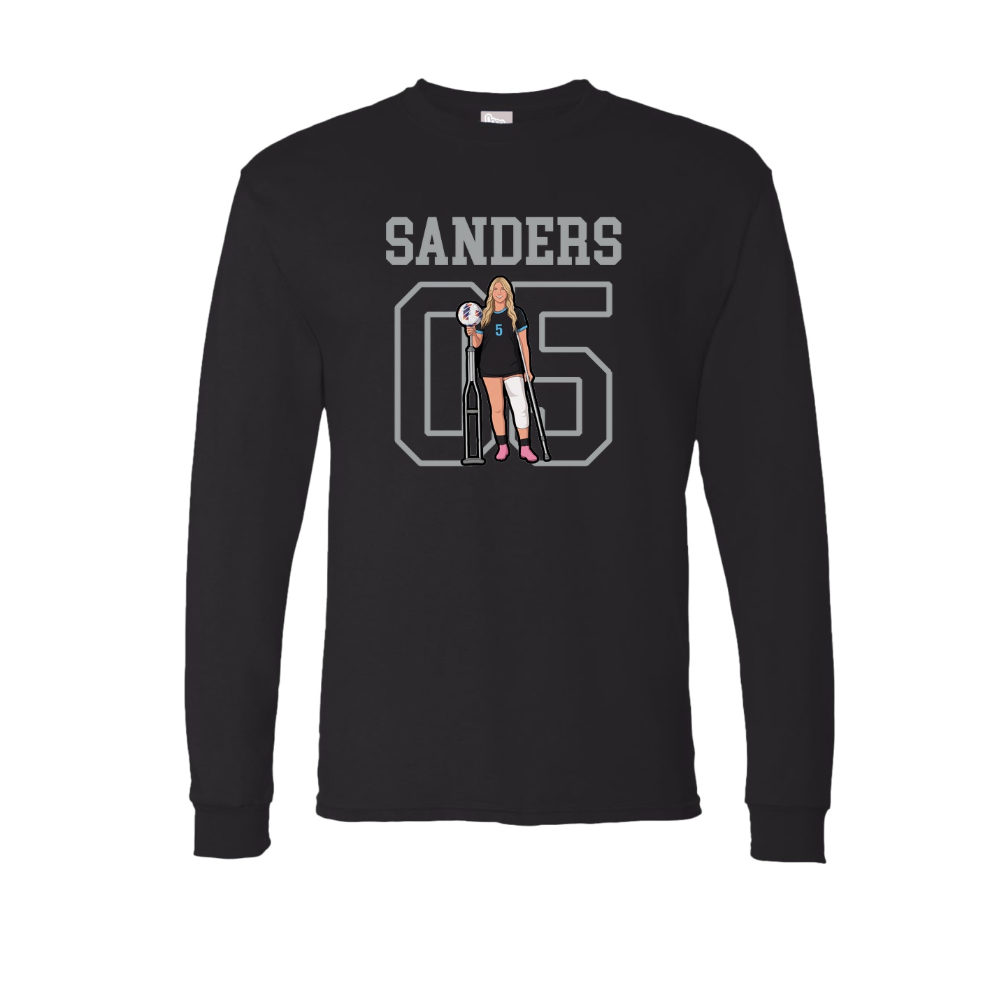 Long Sleeve Tee — Shirsey in Black