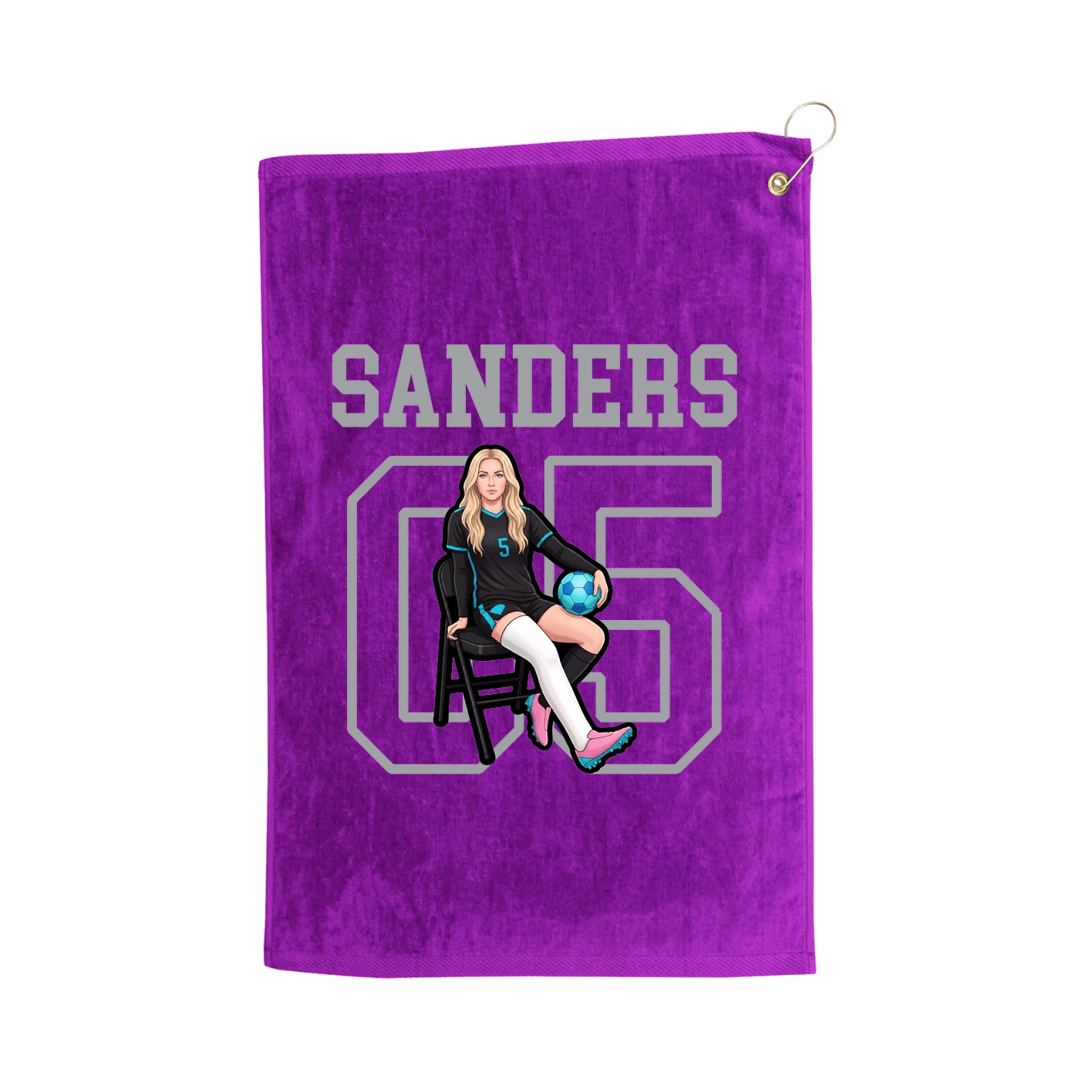 Golf Towel — Shirsey in Purple