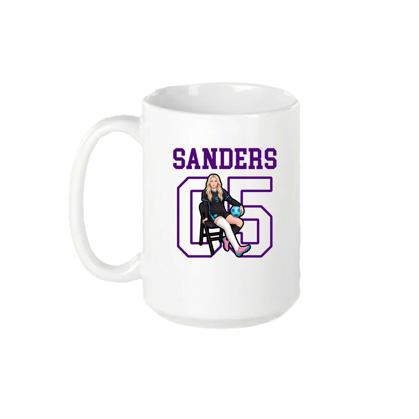 15oz Coffee Mug — Shirsey in White