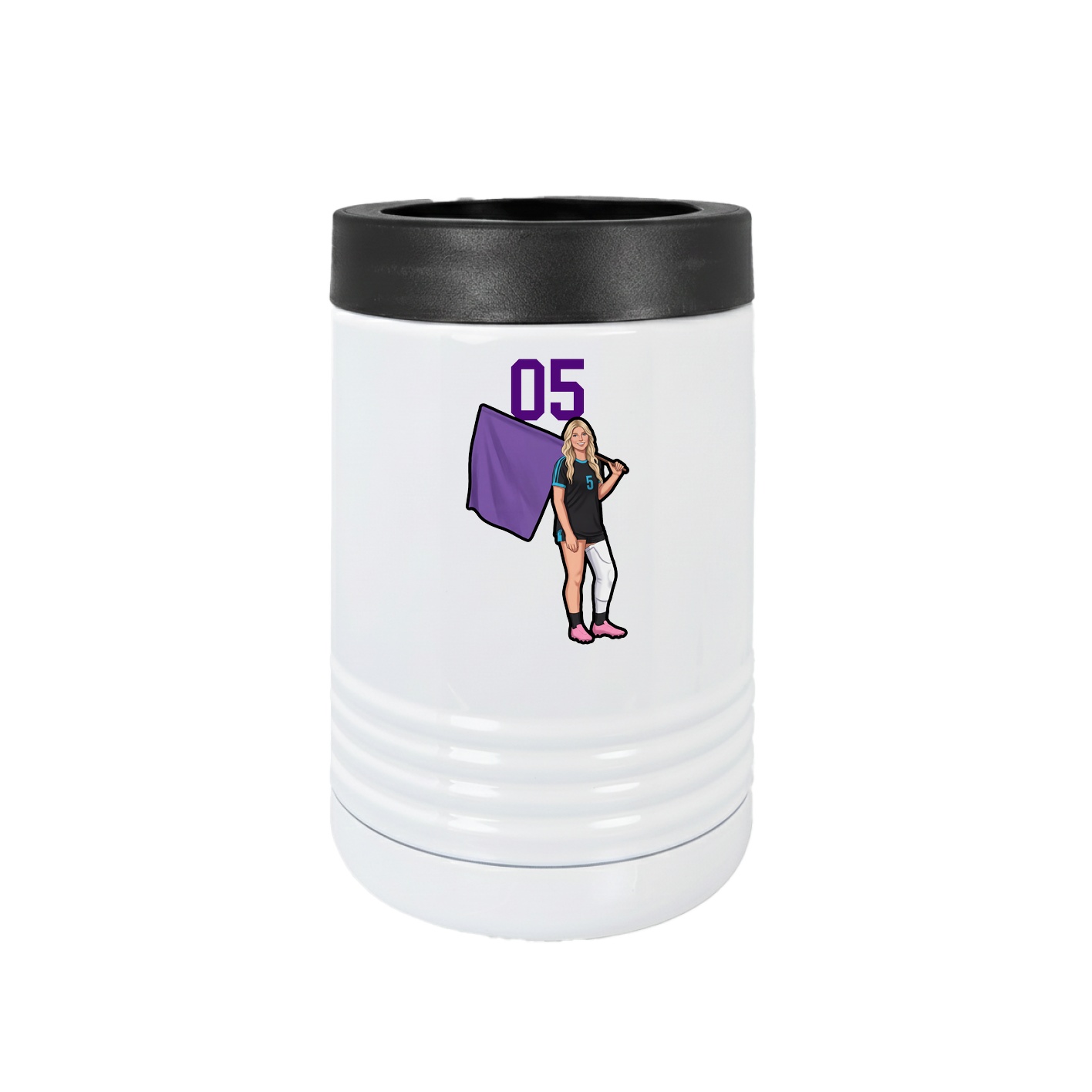 Beverage Holder — Number Top in White