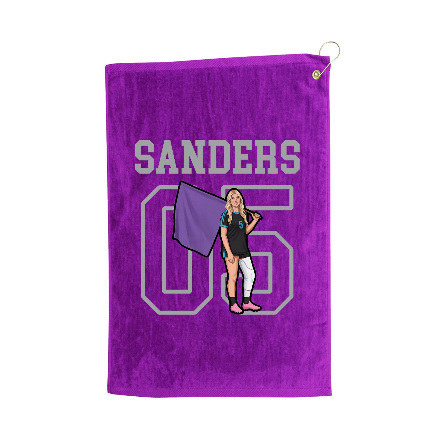 Golf Towel — Shirsey in Purple