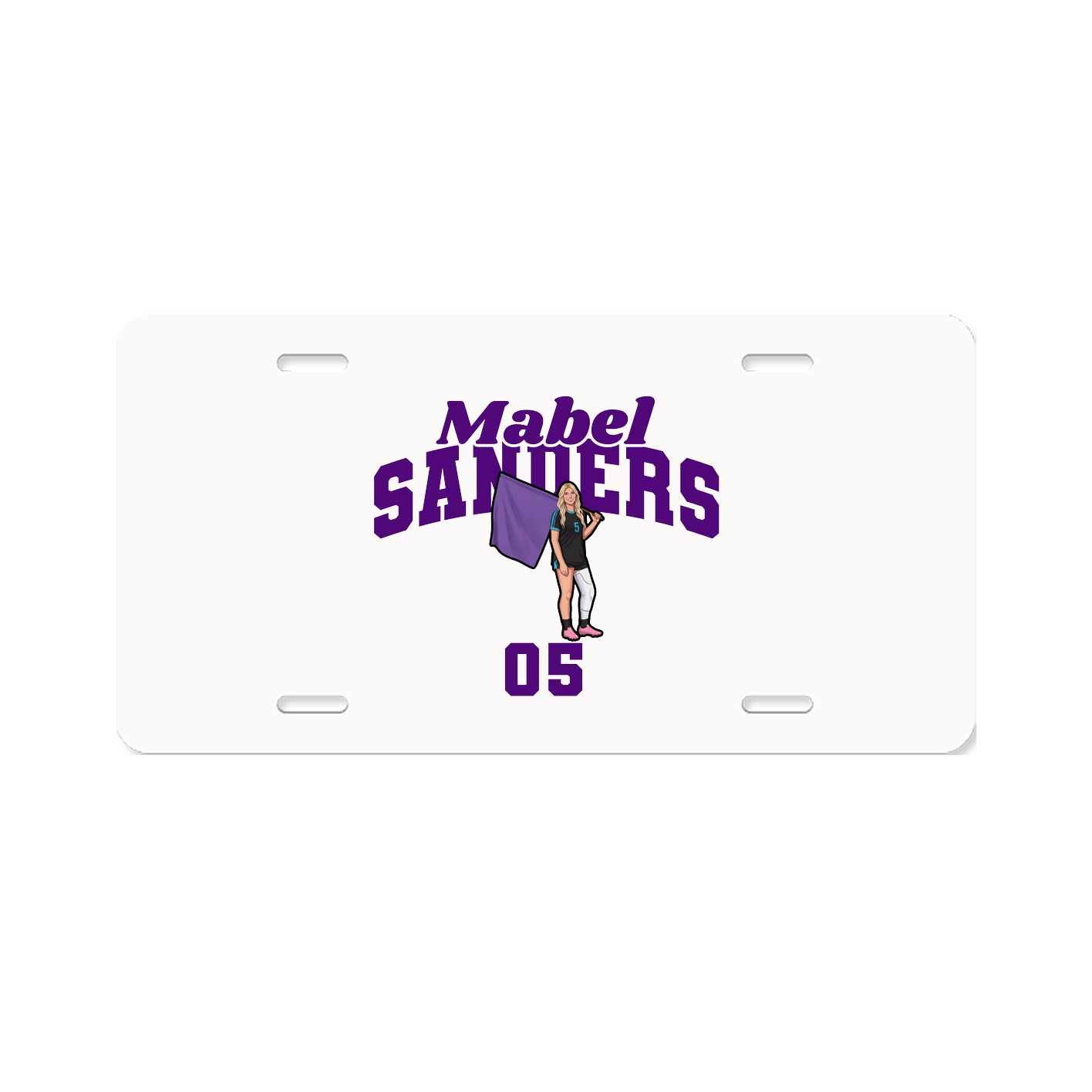 License Plate — Signature Arch in Classic