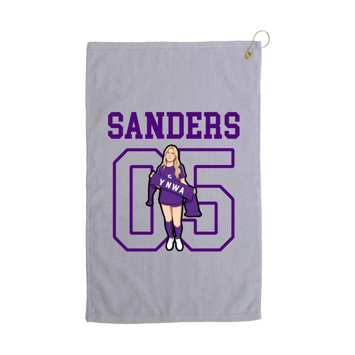 Golf Towel — Shirsey in Grey