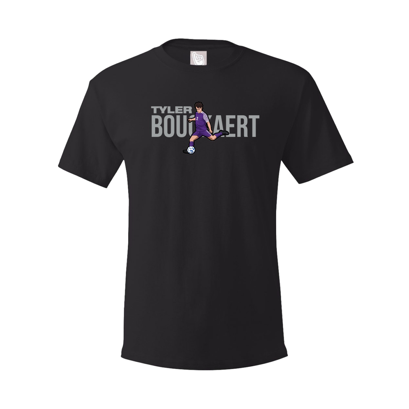 Tee — Player Name in Black