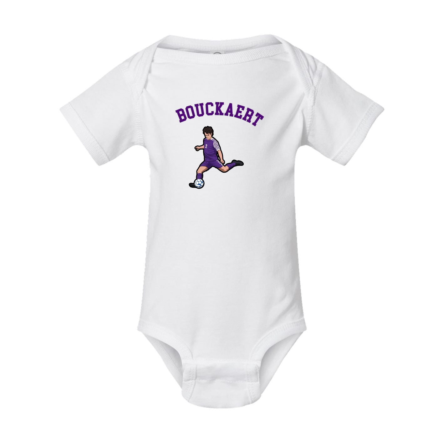 Baby Onesie — Shirsey Arch in White