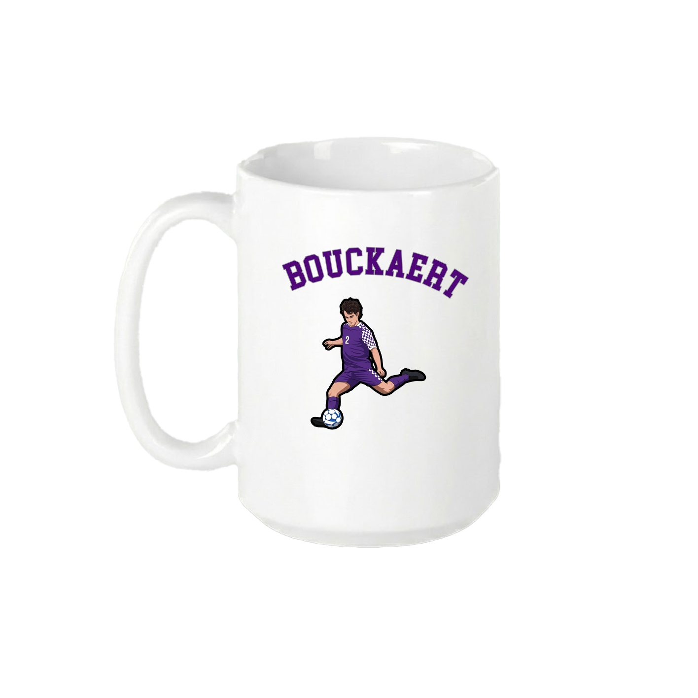 15oz Coffee Mug — Shirsey Arch in White