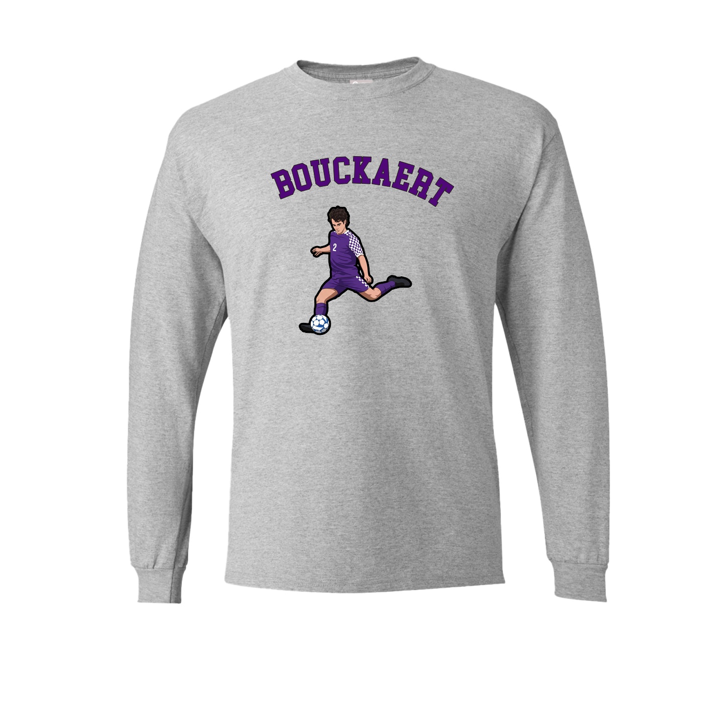 Long Sleeve Tee — Shirsey Arch in Grey
