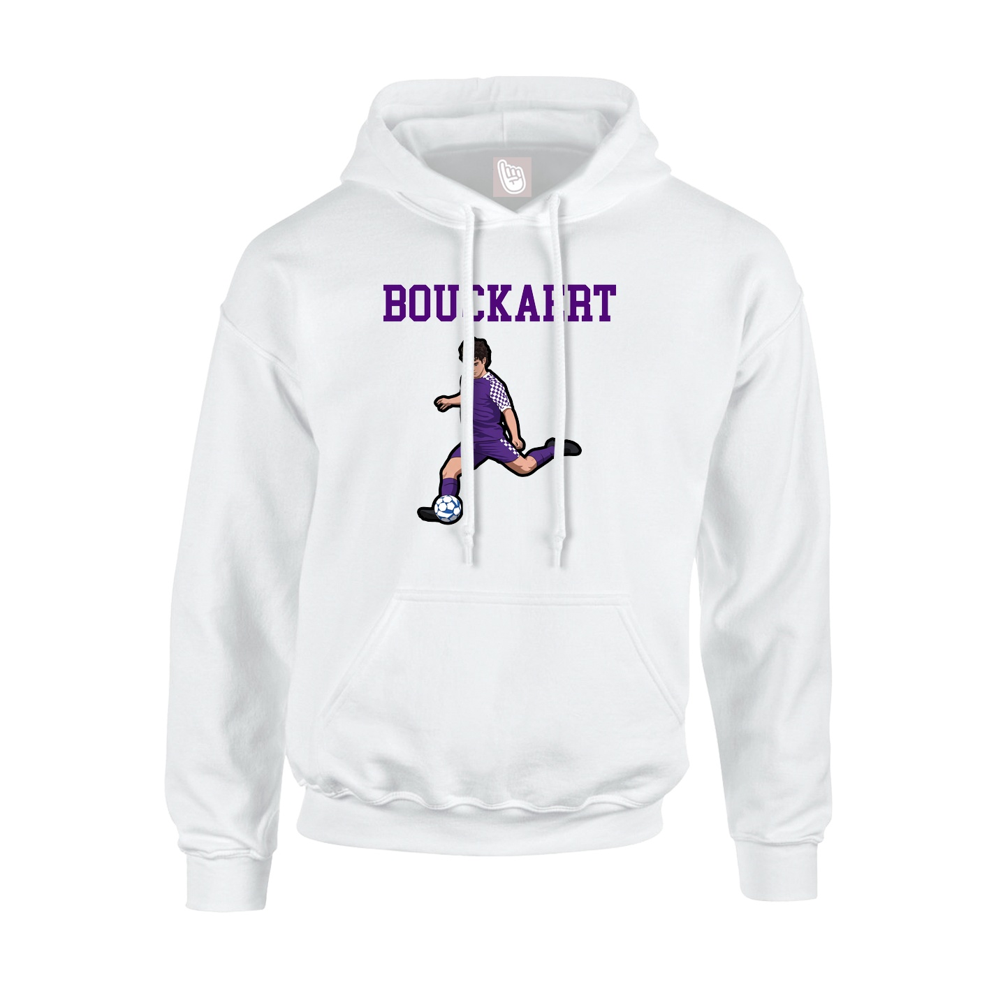 Youth Hoodie — Shirsey in White