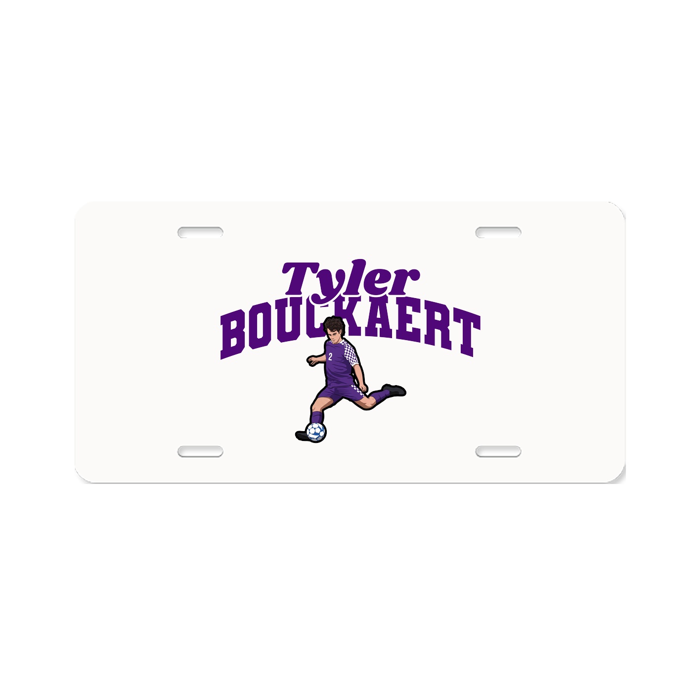 License Plate — Signature Arch in Classic