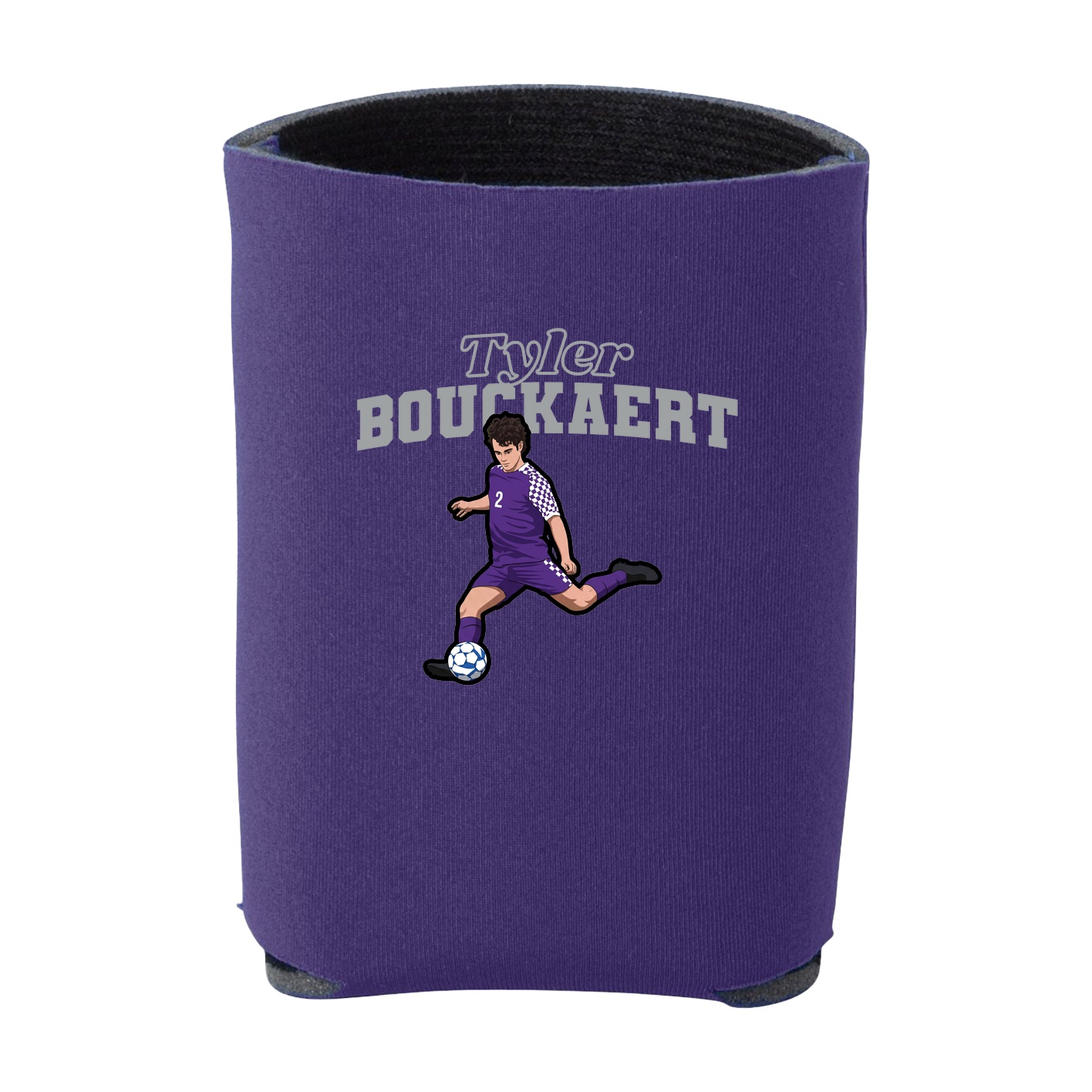 Can Holder — Name Arch in Purple