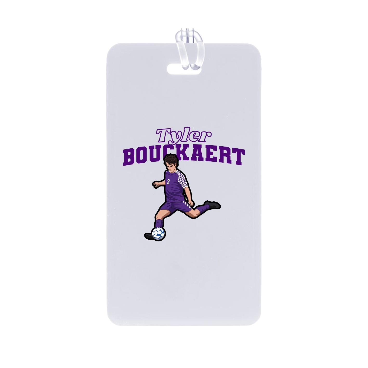 Bag Tag — Name Arch in Classic